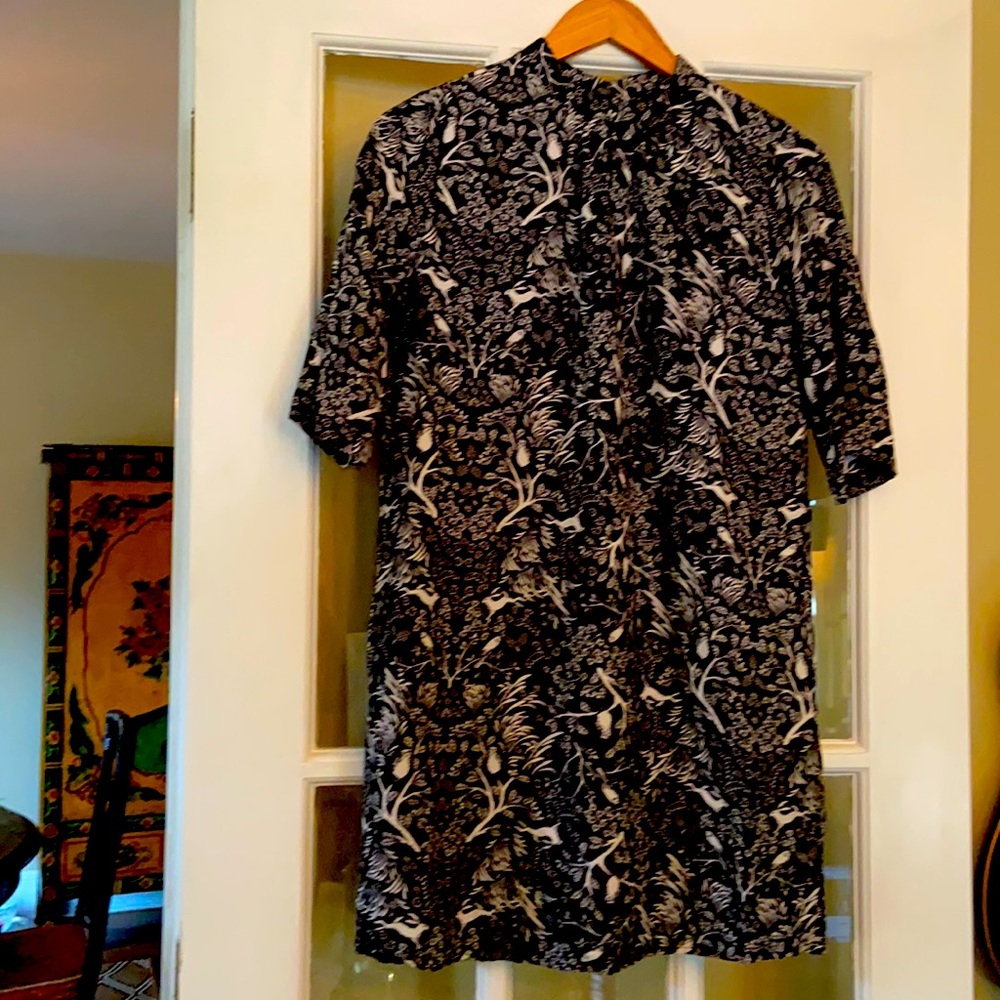 Woodland Rabbit Print Dress